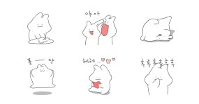 몽글몽글 떡토끼
