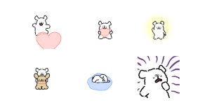 해피해피 댕댕이커플(몰티즈)