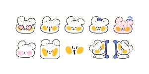 혀땳은앙꼬랑 쪼그맣게 조잘조쟐