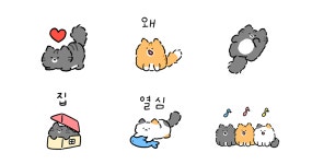 복실복실 고양이