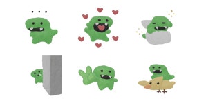 덩어리 공룡 덩룡이