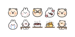 찡찡커플 미니미하우스