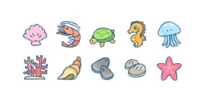 바다 속 친구들