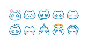 퐁실퐁실 미니 몽글냥 2