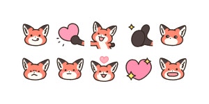 쪼끄매요 보송보송 여우 보송이