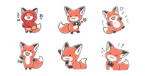 보송보송 여우 보송이