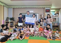 장안구청 > 장안 홍보관 > 장안구 율천동 옹달샘어린이집, 아나바다 활동 수익금 기부