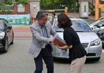장안구청 > 장안 사진첩 > 조원1동 방문 및 단체장과의 간담회