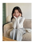 무아무아 [2TYPE] 슬림핏 레귤러 반팔 티셔츠: 5color
