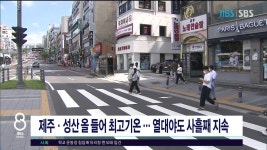 JIBS | 뉴스 다시 보기 제주성산 올 들어 최고기온...열대야도 사흘째 지속