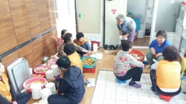 노인회 잔치 및 월례회의(5월 1일) - 제주의 마을 애월읍 하귀1리