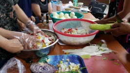 새마을작은도서관 여인들의 맛자랑 - 제주의 마을 남원읍 위미1리 새마을작은도서관 여인들의 맛자랑 | 제주특별자치도청