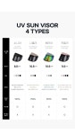 White Sands｜UV 프로텍션 8.5 바이저 소니아 (4 colors) PANWVHM8A9X｜SSF SHOP UV 프로텍션 8.5 바이저 소니아 (4 colors)