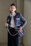 [지요]Marmoris Tweed Mini Bag (Marine Blue) [W CONCEPT]