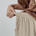 [카로인 와이드 밴딩 팬츠 JP1176] 조아맘 [카로인 와이드 밴딩 팬츠 JP1176]