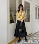 조아맘 - 퍼피 라운드넥 니트 티