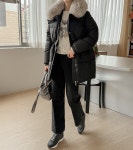 조아맘 - 퍼피 프린팅 겉기모 티