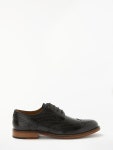 John Lewis & Partners Karl Leather Heavy Brogues at John Lewis & Partners John Lewis & Partners Karl Leather Heavy Brogues, Black... 