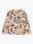 Polarn O. Pyret Kids Gym Animals Jersey Top, Beige at John Lewis & Partners Polarn O. Pyret Kids Gym Animals Jersey Top, Beige