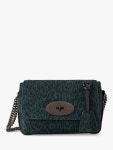 Mulberry Lily Leopard Printed Suede Top Handle Shoulder Bag... Mulberry Lily Leopard Printed Suede Top Handle Shoulder Bag... 