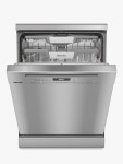 Miele G7130 SC Freestanding Dishwasher, Clean Steel