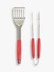 John Lewis & Partners Rubber Handle Stainless Steel BBQ Utensils at John Lewis & Partners John Lewis & Partners Rubber Handle... 
