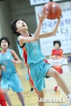 우리은행과 함께 하는 제16회 전국초등학교 농구대회 여초부 준결승전, 삼천포초교와 수정초교의 경기 화보