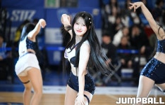 [오늘의 농구장 여신] 한국가스공사 치어리더 공연