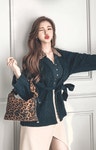 [13445]블랙 유앤미 가디건