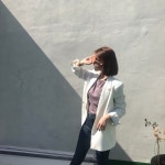 (주)케이에스디 어패럴 REVIEW | 고객 만족 후기 봄을 맞아 화이트 색상으로 자켓 구매...REVIEW - (주)케이에스디 어패럴