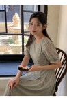 케이클럽-[자체제작/오늘출발/S-XL]#여름💙 헬레나 플라워 쉬폰 롱 원피스 (데이트룩/휴양지룩/쉬폰원피스/롱원피스/플라워원피스/반팔원피스... 