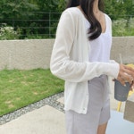 케이클럽-[무료배송]레블 시스루 니트 가디건	 [무료배송]레블 시스루 니트 가디건