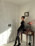 컴아웃앤플레이 Emilia lace stockings