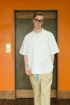                                     RECEPTION OPEN COLLAR WIDE SHIRTS WHITE_DAILY INN                         RECEPTION OPEN... 