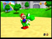 Mario 64 and Yoshi - Kotaku