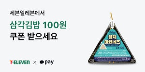 선착순 카카오페이 세븐일레븐 삼각김밥 100언 - S&P 500 미니 갤러리