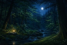 스푼 캐스트 | DJ 월 령님의 밤결 자작곡- Whispers Beneath the Moon Tree🌙 - 스푼라디오 (Spoon Radio)