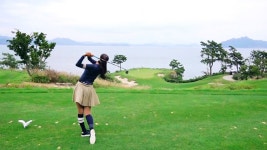 [사우스케이프] 14번홀 PAR3, ‘한국의 페블비치’ 바다를 향한 샷 - 곰TV
