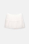 스페인샵 풀앤베어 러플 스커트 팬츠 7396/315 WHITE