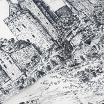 [크리스챤디올]라프리마 디올 여성 90 스퀘어 스카프 51SCO090I602-540 [W CONCEPT]