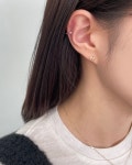 르볼 14k 10k Emma Ribbon Piercing #P0015