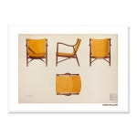 프리미엄 리빙플랫폼 르위켄 자리스튜디오 포스터 핀 율 Finn Juhl - Armchair 1945 (액자포함) [3% 적립]