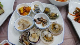 송지면 땅끝마을길 38-7, ফোন 061-534-6422 땅끝바다횟집, Haenam-gun —  South Korea Jeollanam-do Haenam-gun 송지면... 