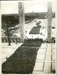 Berlin, Germany, an assembly of the Hitlerjugend in the olympic stadium, 1/5/1937. — Google Arts & Culture Berlin, Germany, an... 