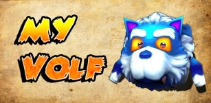 Talking friend. My wolf free- Android 게임 캐주얼을위한 최신 버전 1.6