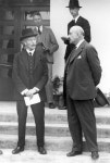 Rechovot, Mandatory Palestine, The High Commissioner Wauchope and Chaim Weizmann at the opening of the Institute for Petroleum... 