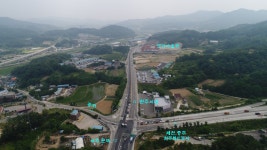 광터교차로, 원주시 — 원주시, 흥업면 광터길 광터교차로, 원주시 —  원주시, 흥업면 광터길