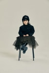 LITTLE STELLA(리틀스텔라) 유니 플리스 맨투맨_카키 | S.I.VILLAGE (에스아이빌리지) [LITTLE STELLA]유니 플리스 맨투맨_카키 - 