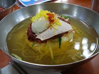 Water wheat noodles (mul milmyeon / 물밀면) | At 할매가야밀면 (Halmae… | Flickr Water wheat noodles (mul milmyeon / 물밀면)