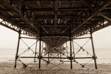 under the pier | Emma Varley | Flickr under the pier